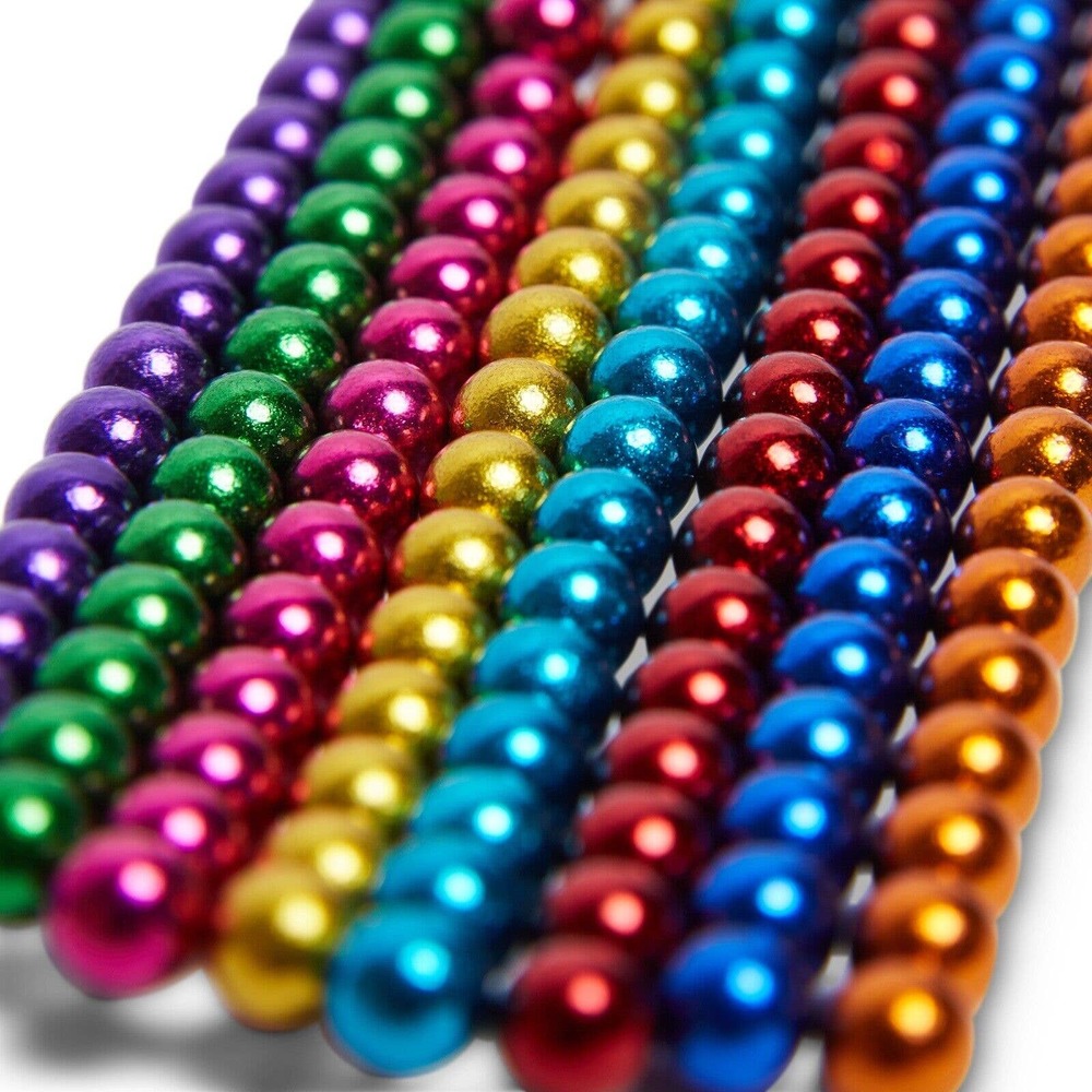 Magnetic Marvels: 216 Multicolored Balls for Creative Fun - Ages 8+ - Picture 5 of 7